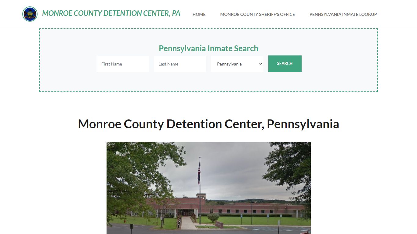 Monroe County Detention Center, PA Inmate Roster, Offender Search